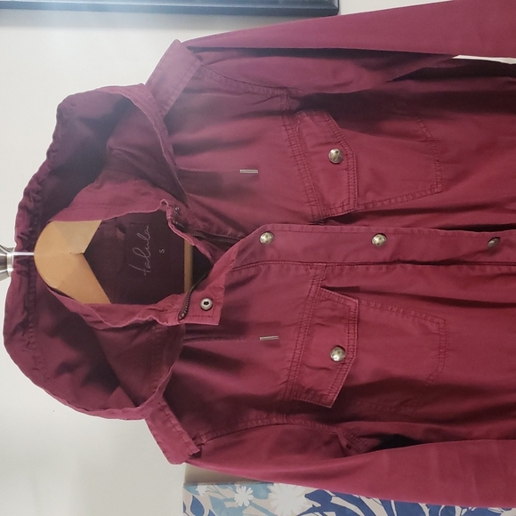 🔴 TALULA Trooper Jacket - Burgandy/Wine - Picture 4 of 7